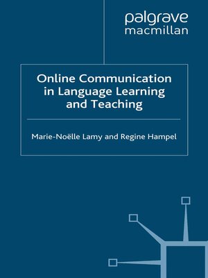 cover image of Online Communication in Language Learning and Teaching